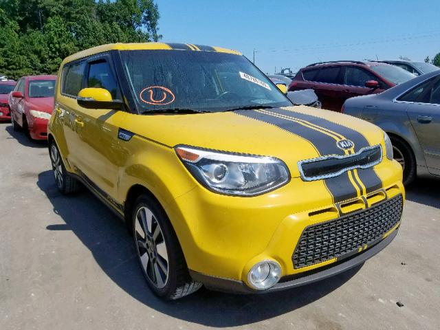 KNDJX3A59F7165217 - 2015 KIA SOUL ! Sarı foto 1