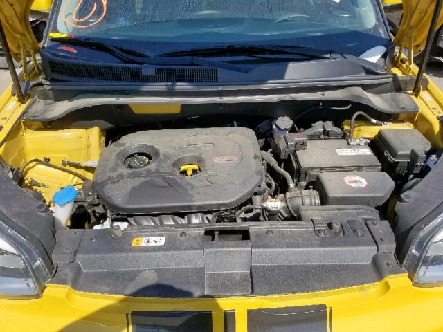 KNDJX3A59F7165217 - 2015 KIA SOUL ! Sarı foto 7