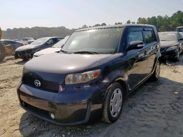 JTLKE50E191076499 - 2009 TOYOTA SCION XB 黑色 照片 2