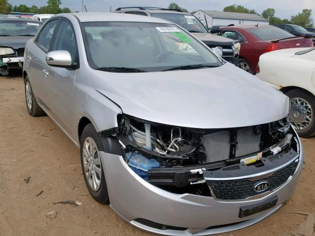 KNAFU4A28C5482744 - 2012 KIA FORTE EX SILVER photo 1