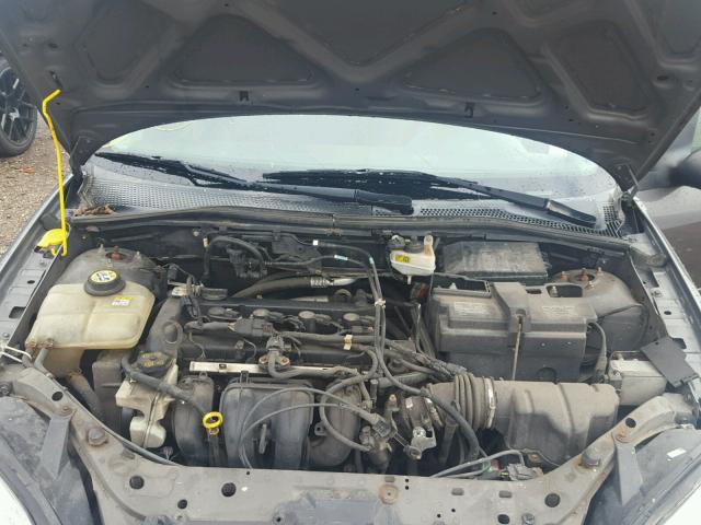 1FAHP34N77W362300 - 2007 FORD FOCUS ZX4 GRAY photo 7