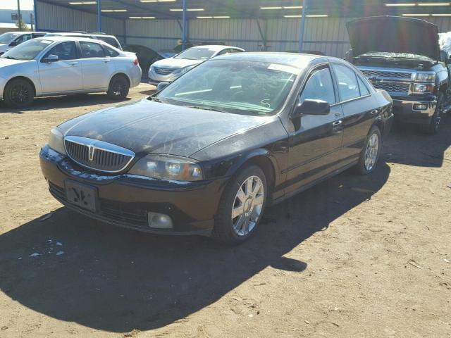 1LNHM87A75Y657953 - 2005 LINCOLN LS BLACK photo 2