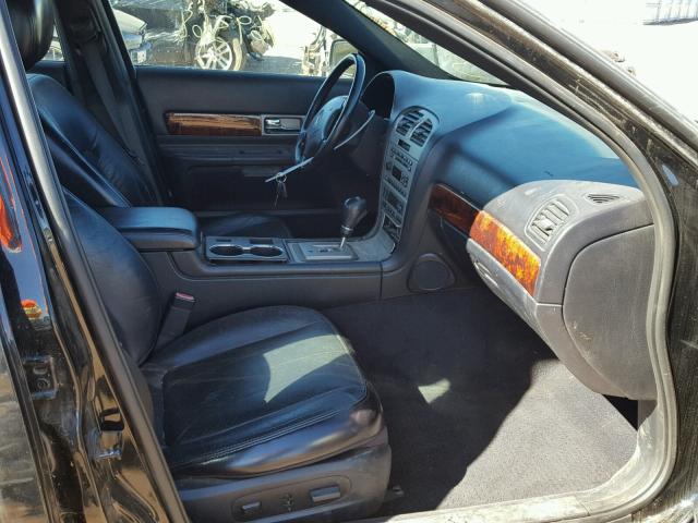 1LNHM87A75Y657953 - 2005 LINCOLN LS BLACK photo 5