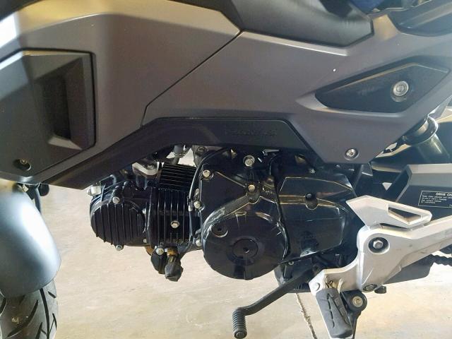 MLHJC6113H5206978 - 2017 HONDA GROM 125 BLACK photo 7