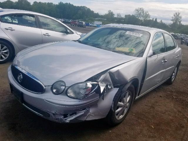 2G4WD532051266974 - 2005 BUICK LACROSSE C SILVER photo 2