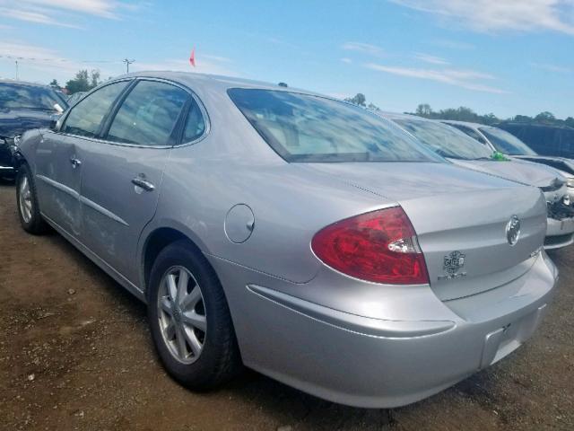 2G4WD532051266974 - 2005 BUICK LACROSSE C SILVER photo 3