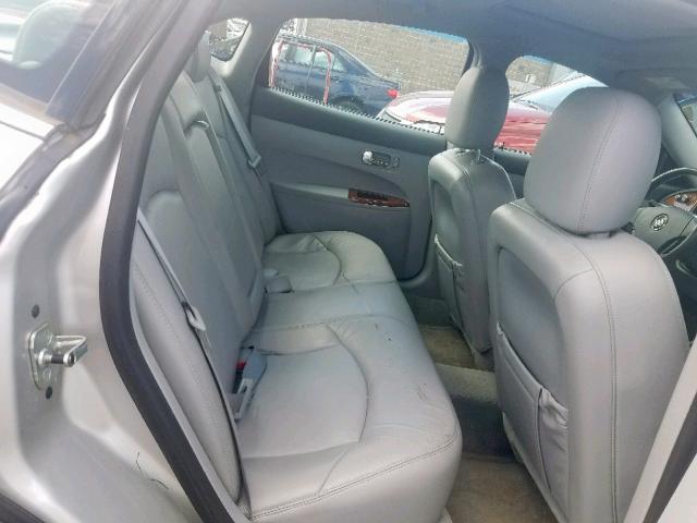 2G4WD532051266974 - 2005 BUICK LACROSSE C SILVER photo 6