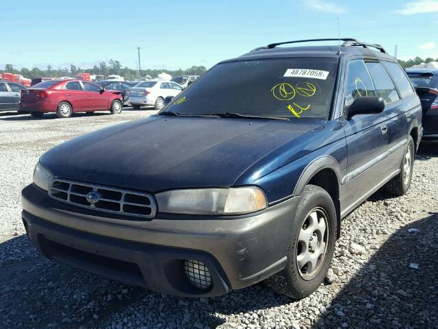 4S3BG6859T7980816 - 1996 SUBARU LEGACY OUT GRAY photo 2