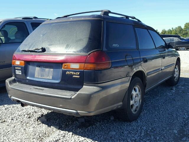 4S3BG6859T7980816 - 1996 SUBARU LEGACY OUT GRAY photo 4