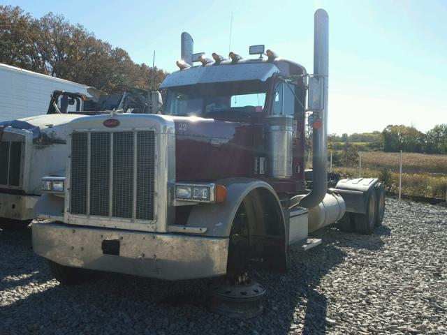 1XP5DB9X34D813691 - 2004 PETERBILT 379 BURGUNDY photo 2