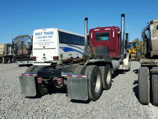 1XP5DB9X34D813691 - 2004 PETERBILT 379 BURGUNDY photo 4