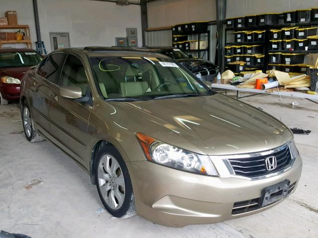 JHMCP26868C070547 - 2008 HONDA ACCORD EXL GOLD photo 1