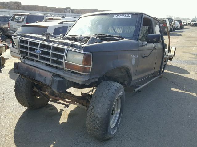 1FTCR15X8NPA84100 - 1992 FORD RANGER SUP CHARCOAL photo 2