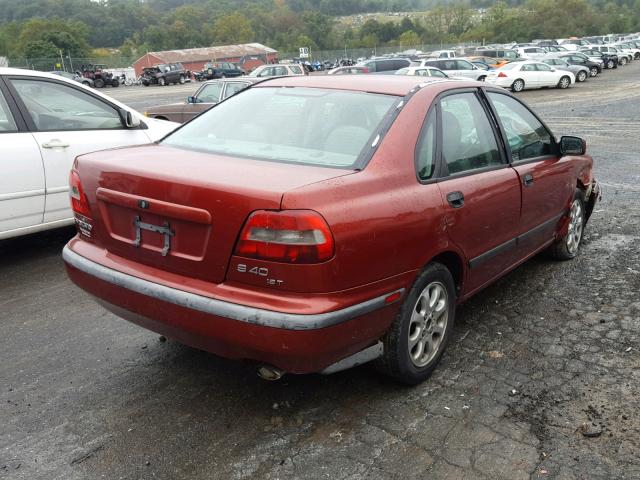 YV1VS2557YF516553 - 2000 VOLVO S40 RED photo 4