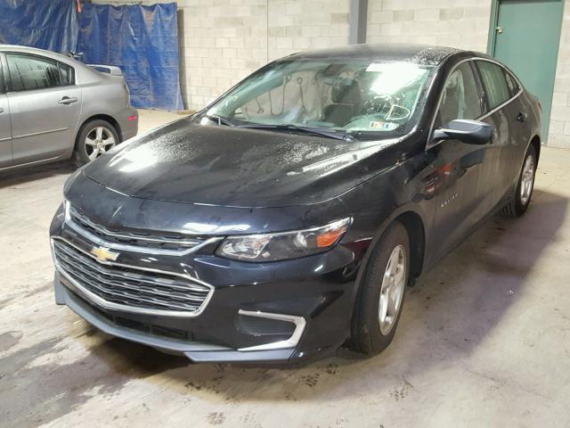 1G1ZB5ST0HF262947 - 2017 CHEVROLET MALIBU LS 黑色 照片 2