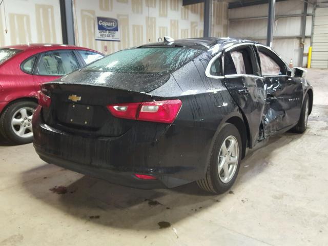 1G1ZB5ST0HF262947 - 2017 CHEVROLET MALIBU LS 黑色 照片 4