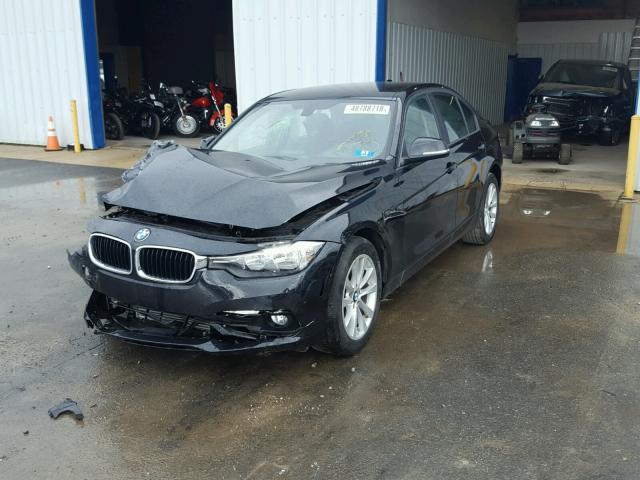 WBA8E5G52GNT95036 - 2016 BMW 320 XI BLACK photo 2