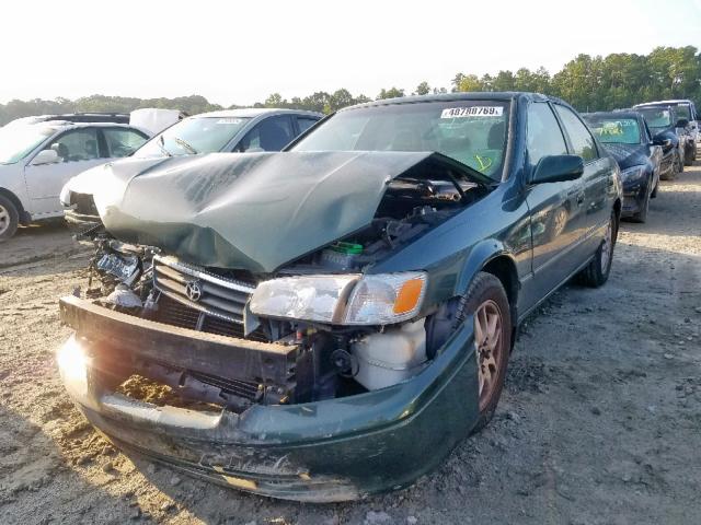 4T1BF28K6YU937248 - 2000 TOYOTA CAMRY LE GREEN photo 2