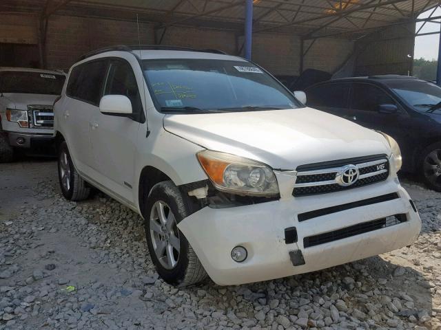 JTMZK31V785017907 - 2008 TOYOTA RAV4 LIMIT WHITE photo 1