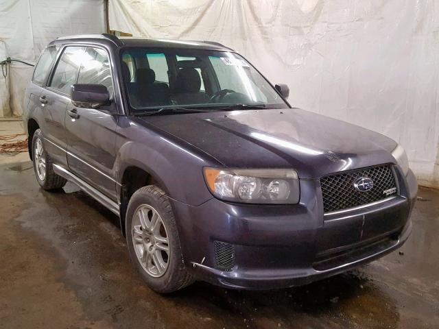 JF1SG66648G718095 - 2008 SUBARU FORESTER S GRAY photo 1