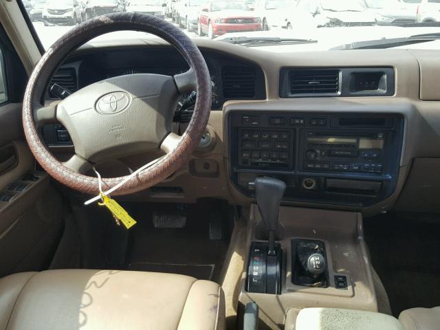 AL97AN00600020725 - 1997 TOYOTA LAND CRUIS BEIGE photo 9