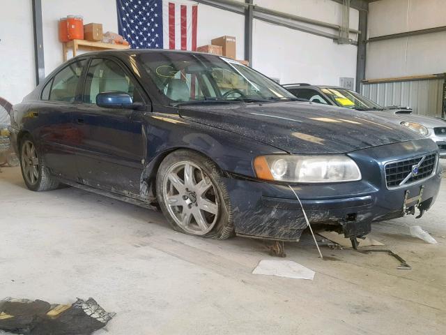 YV1RS592862538715 - 2006 VOLVO S60 2.5T BLUE photo 1