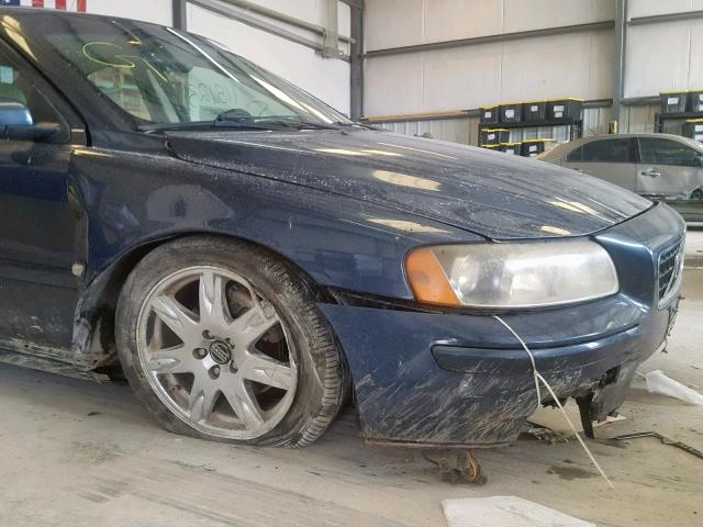 YV1RS592862538715 - 2006 VOLVO S60 2.5T BLUE photo 9