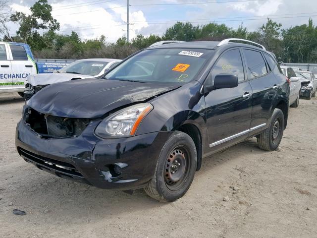 JN8AS5MT7FW661910 - 2015 NISSAN ROGUE SELE BLACK photo 2