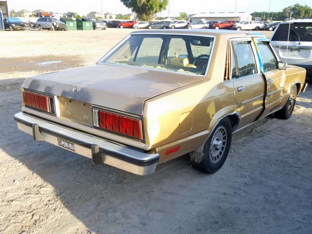 0K92B137810 - 1980 FORD FAIRMONT GOLD photo 4