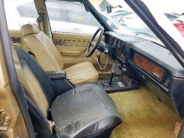 0K92B137810 - 1980 FORD FAIRMONT GOLD photo 5