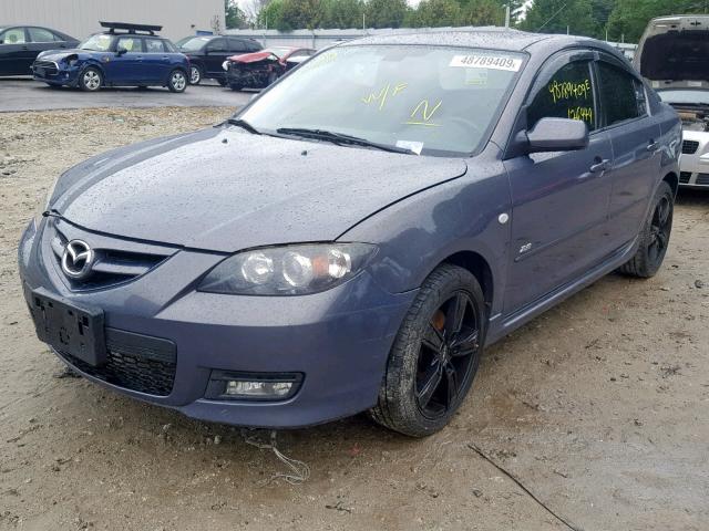 JM1BK324371610600 - 2007 MAZDA 3 S GRAY photo 2