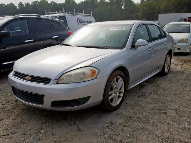 2G1WC5EM9B1179049 - 2011 CHEVROLET IMPALA LTZ SILVER photo 2