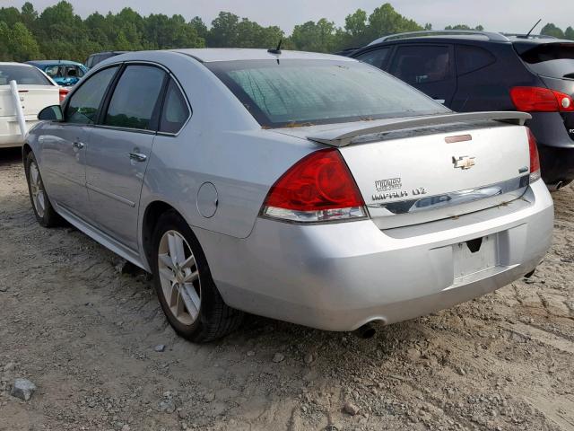 2G1WC5EM9B1179049 - 2011 CHEVROLET IMPALA LTZ SILVER photo 3