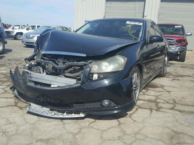 JNKBY01E16M205189 - 2006 INFINITI M45 BASE BLACK photo 2