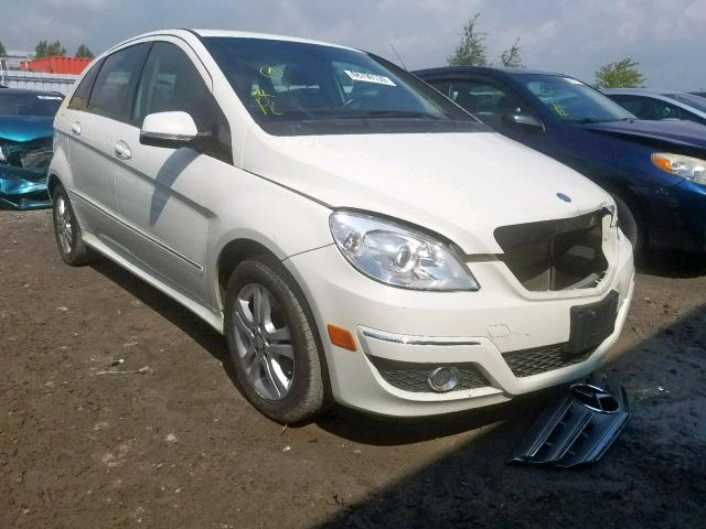 WDDFH33X99J460087 - 2009 MERCEDES-BENZ B200 WHITE photo 1