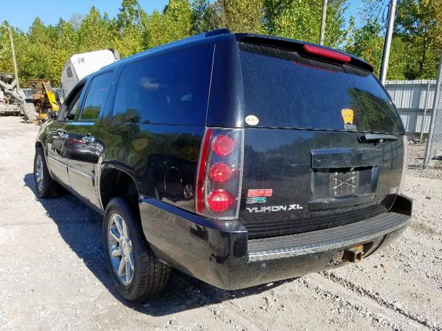 1GKS2MEF0BR366678 - 2011 GMC YUKON XL D BLACK photo 3