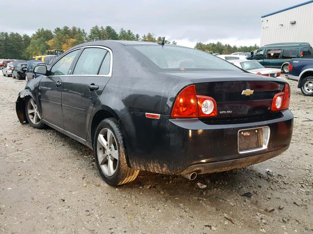 1G1ZJ57BX94174973 - 2009 CHEVROLET MALIBU 2LT BLACK photo 3