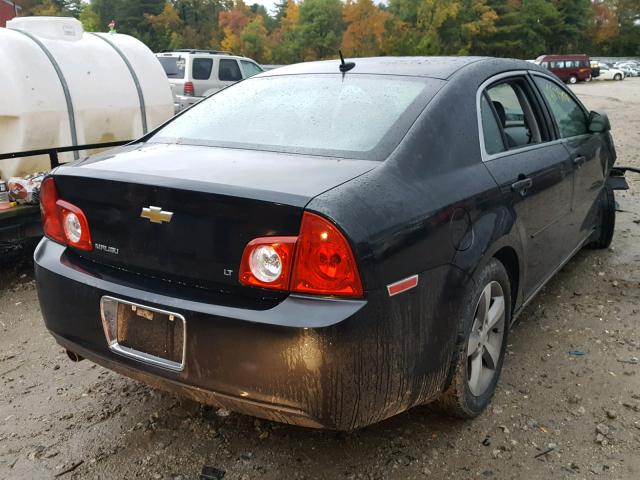 1G1ZJ57BX94174973 - 2009 CHEVROLET MALIBU 2LT BLACK photo 4