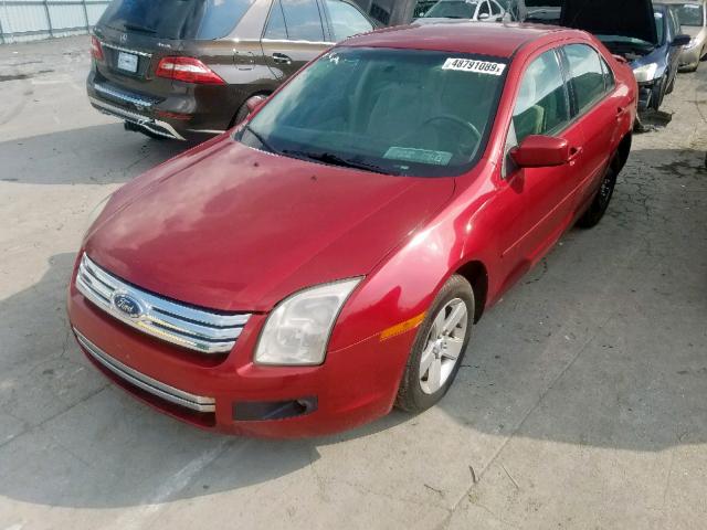 3FAHP07127R234864 - 2007 FORD FUSION SE MAROON photo 2