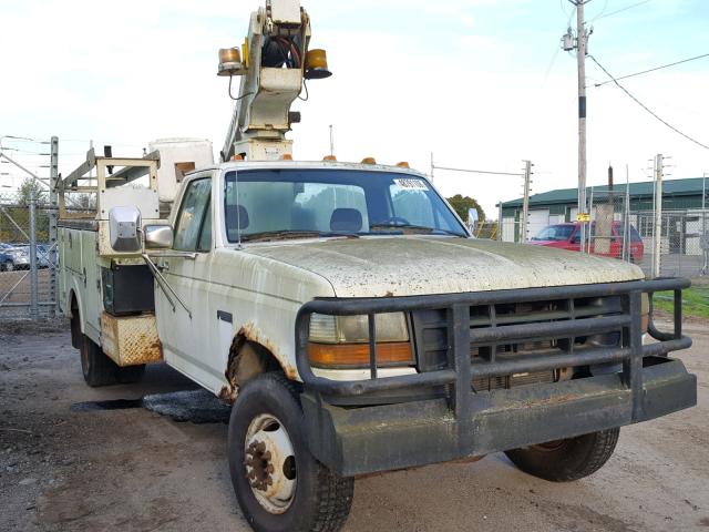 2FDLF47G6NCA70670 - 1992 FORD F SUPER DU WHITE photo 1