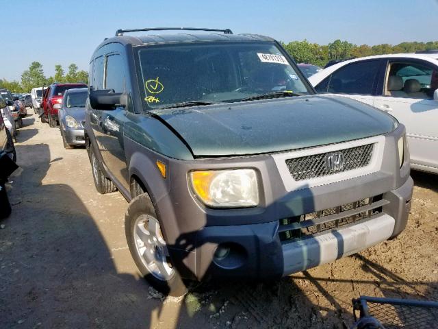 5J6YH285X3L034791 - 2003 HONDA ELEMENT EX GREEN photo 1