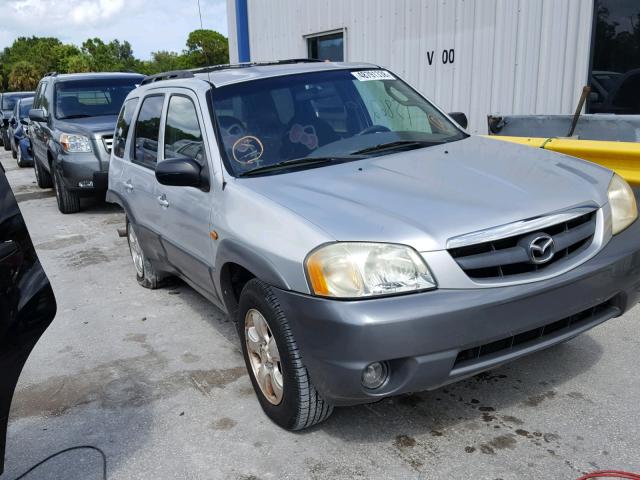 4F2CU09171KM36475 - 2001 MAZDA TRIBUTE LX SILVER photo 1