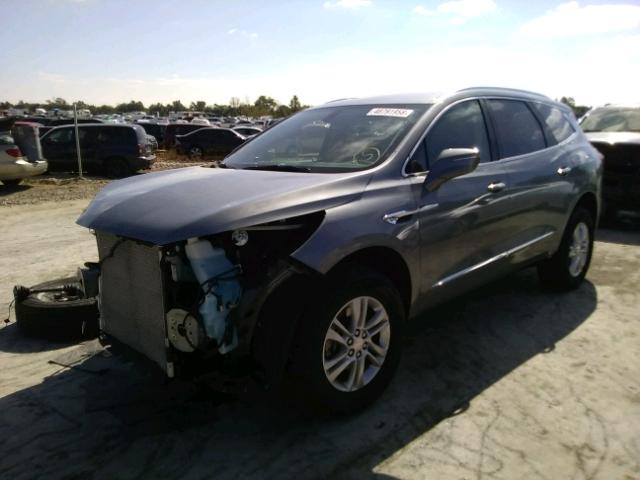 5GAEVAKW2JJ253364 - 2018 BUICK ENCLAVE ES GRAY photo 2