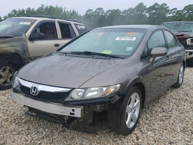 2HGFA166X9H511539 - 2009 HONDA CIVIC BROWN photo 2