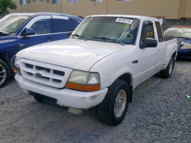 1FTYR14X9XPA55327 - 1999 FORD RANGER SUP WHITE photo 2