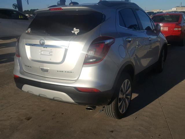 KL4CJASB2JB641441 - 2018 BUICK ENCORE PRE GRAY photo 4