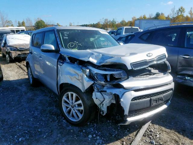 KNDJP3A5XH7477842 - 2017 KIA SOUL + SILVER photo 1