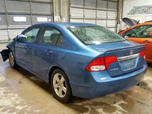 19XFA1F69AE003142 - 2010 HONDA CIVIC LX-S Mavi foto 3