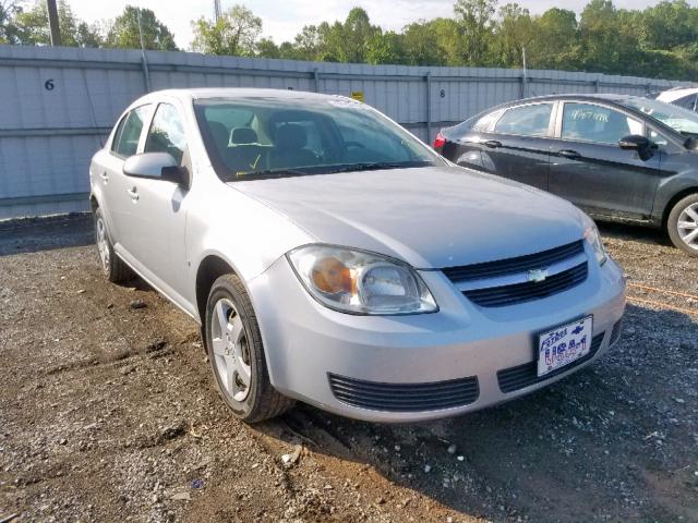 1G1AL58F977411828 - 2007 CHEVROLET COBALT LT SILVER photo 1