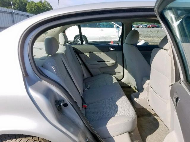 1G1AL58F977411828 - 2007 CHEVROLET COBALT LT SILVER photo 6